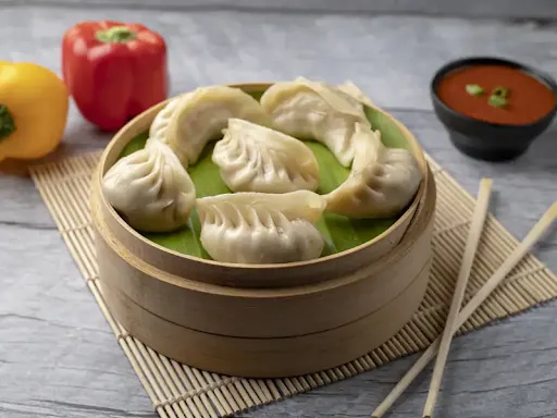 Cheese Corn Momos [6 Pieces]