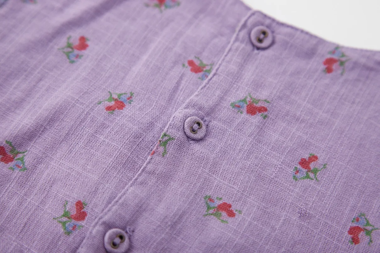 Title 4, Chemise de poupée violette pour fille fait main...