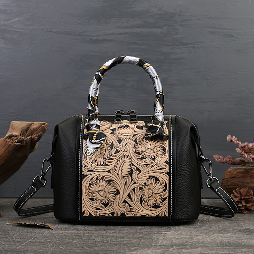 Title 6, Leather Carving Stylish Textured Vintage First ...