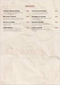 Crushed And Bleanded menu 2