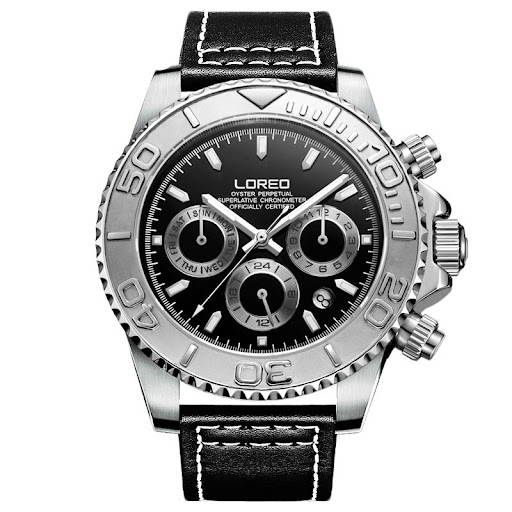 Title 12, LOREO automatic mechanical watch for men, water...