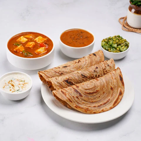 Kadhai Paneer Fit Thali