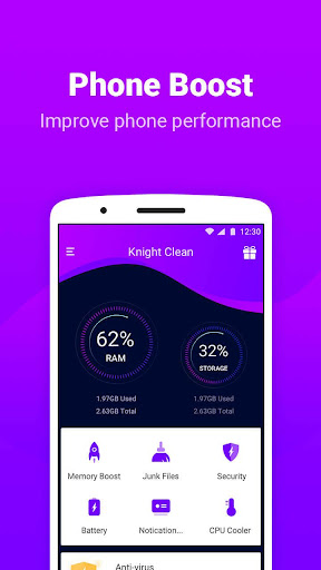 Knight Clean - Cache Clean & Phone Booster