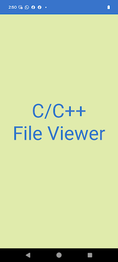 Screenshot C/C++ Viewer