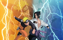 Naruto Vs Sasuke Wallpaper Anime HD New Tab small promo image