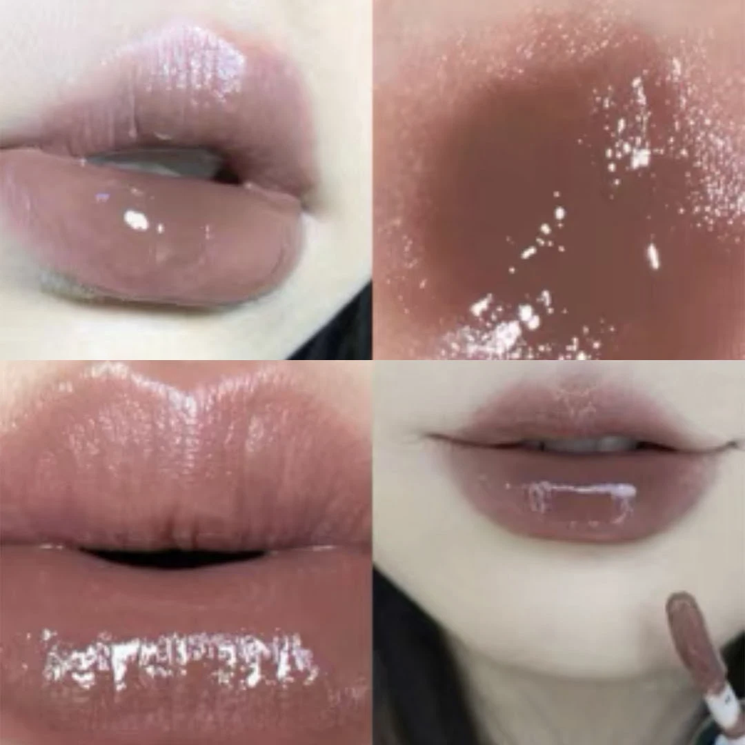 Title 8, Óleo Labial Hidratante Cor Chá com Leite Brilha...