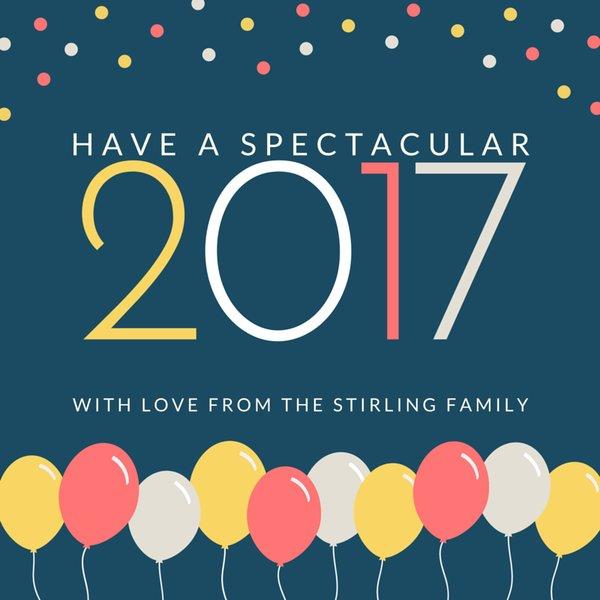 2017 Happy New Year Greetings Screen 3