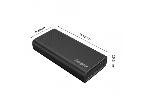 Sạc dự phòng Energizer 20,000mAh /3.7V Li-Polymer - UE20012PQBK