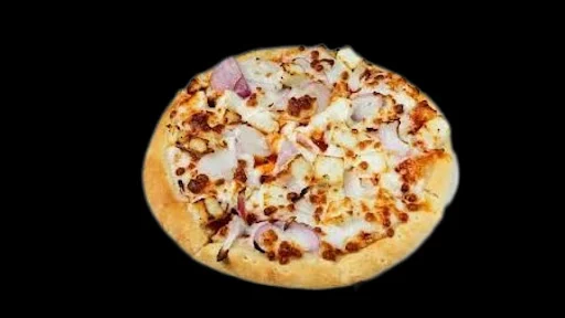 Onion Creamy Pizza Regular [7 Inch ] ( 4 Slices ) Serves 1