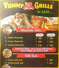 Yummy Grills menu 3