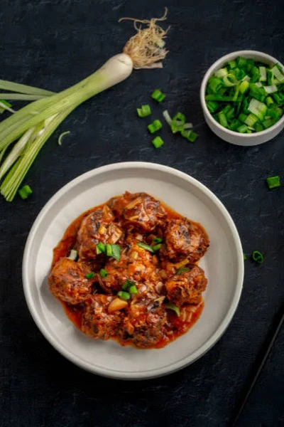 Veg Ball Manchurian [Dry]