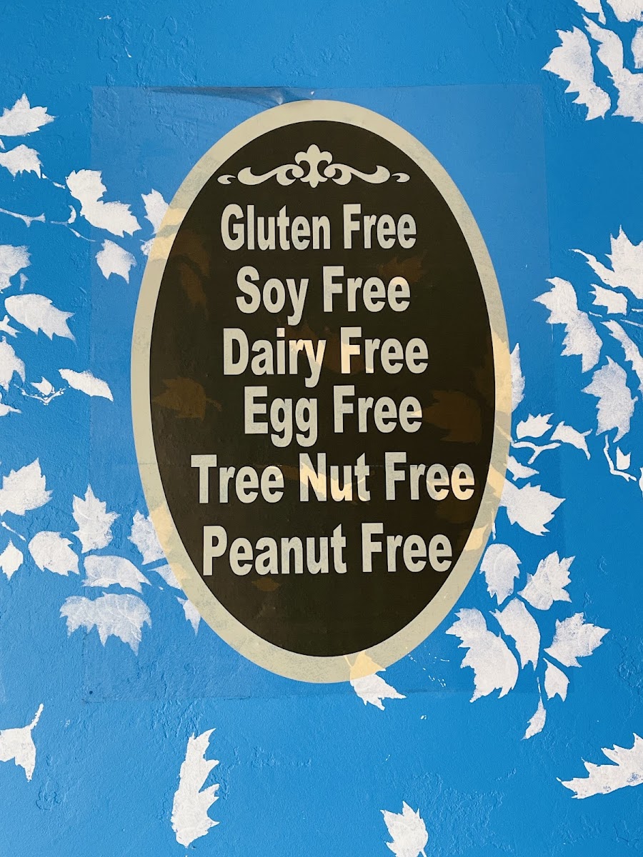 Allergen free!