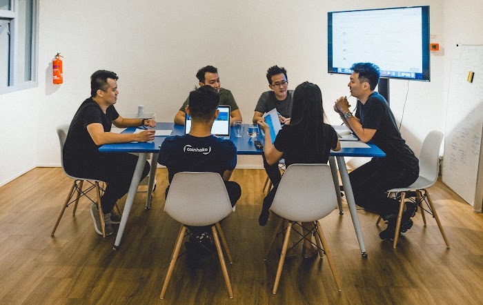 Brainstorming at Coinhako