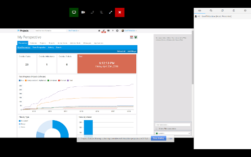 Projecis Screen Sharing