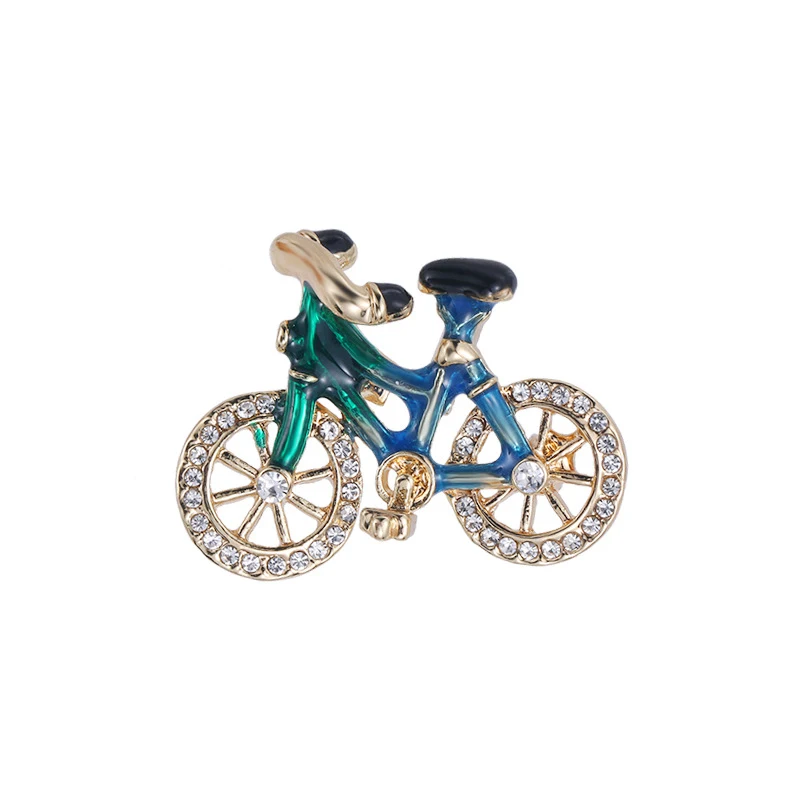 Title 6, Broche Criativo de Bicicleta com Efeito Óleo Es...