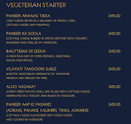 Aranyam Fine Dine menu 1