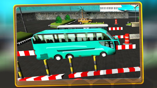 3D Airport Bus Parking