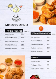 90's Momos menu 1