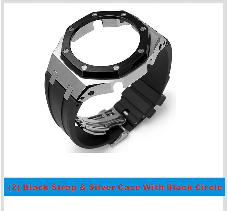Horloge accessoires met tape bandje en metalen behuizing, duurzaam en stijlvol voor een perfecte pasvorm en bescherming.