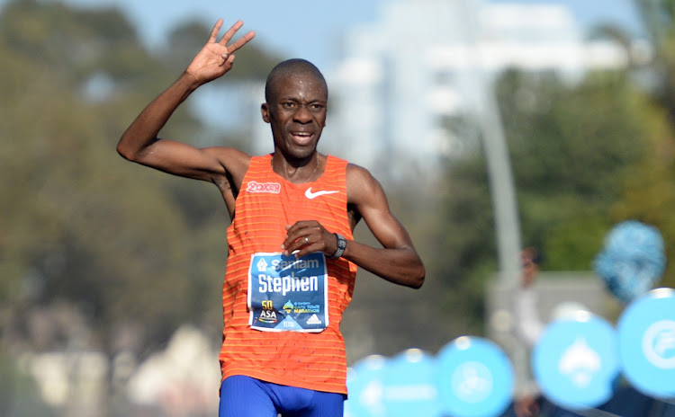 South Africa's Stephen Mokoka finished fifth in the Osaka marathon. File photo