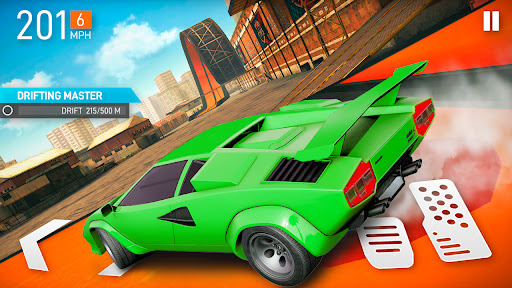 Screenshot Mega Ramp Stunts Car Racing 3D