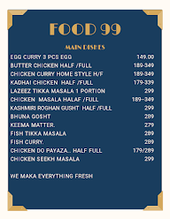 Food 99 menu 3