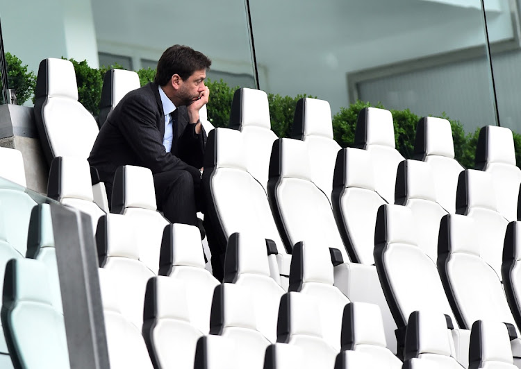 Juventus president Andrea Agnelli. Picture: REUTERS/MASSIMO PINCA