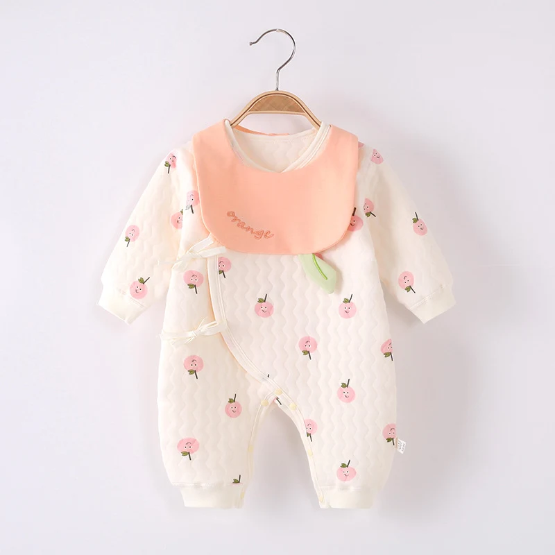Babyromper zonder botten, warme harnas, bindfunctie. Zorgt voor comfort en veiligheid voor uw baby. De ideale keuze.