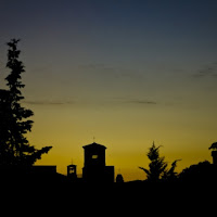 Lucca al tramonto di 