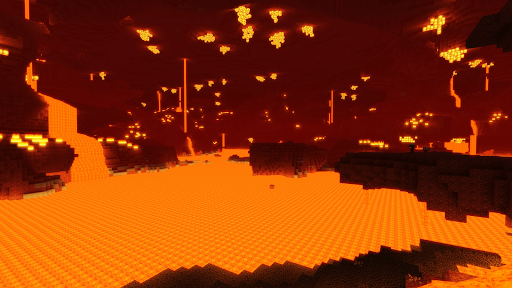 Screenshot RTX Shaders Mod Minecraft 2024