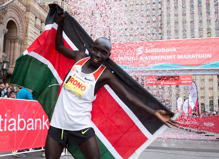 Philemon Rono during a past race