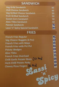 Lassi N Spicy menu 1