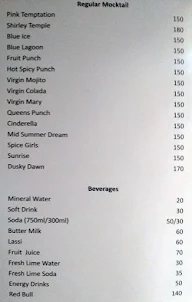 Fantasy Lounge And Bar menu 1