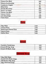 Gandharav menu 7