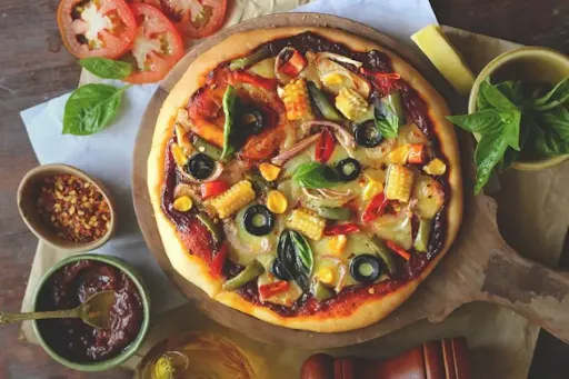 Vegetable Cheese Pizza