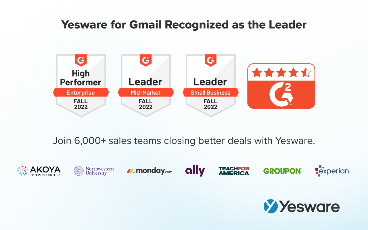 Yesware Sales Engagement Preview image 9