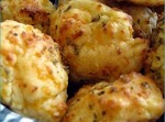 Cheesy Garlic Biscuits Recipe (makes 12) was pinched from <a href="http://www.saltnturmeric.com/2008/11/cheesy-garlic-biscuits.html" target="_blank">www.saltnturmeric.com.</a>