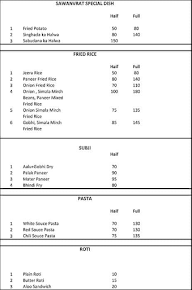 Paratha Chaai Point menu 3