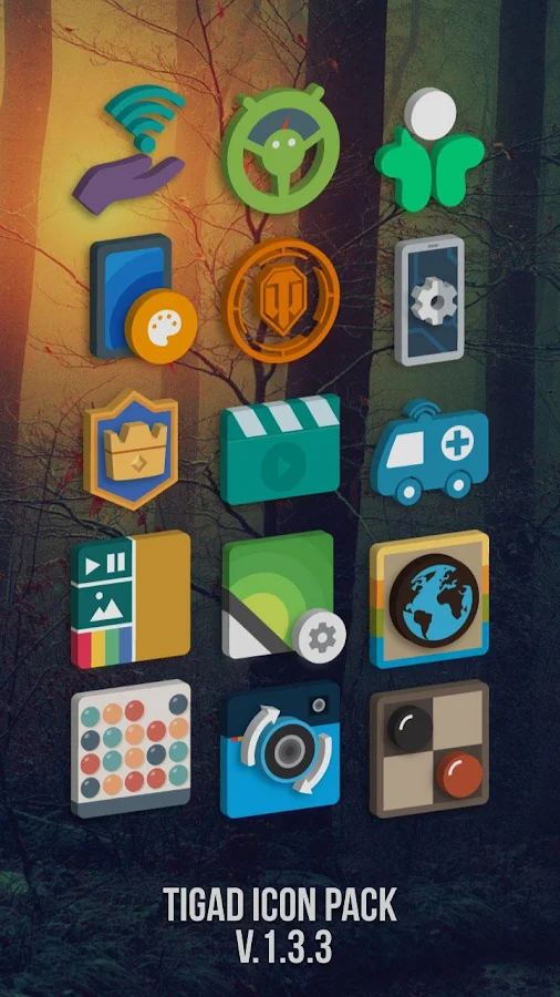    Tigad Pro Icon Pack- screenshot  