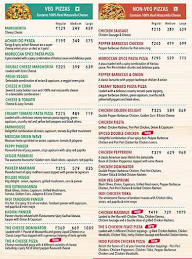 Domino's Pizza menu 1