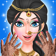 Indian Wedding Girl Beauty Salon Game  Icon