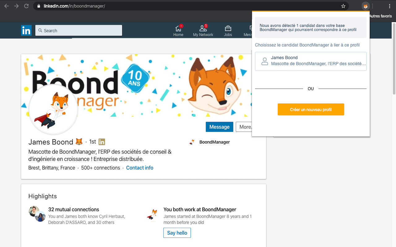 BoondManager for LinkedIn Preview image 3