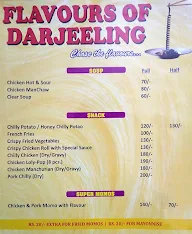 Flavours Of Darjeeling menu 1