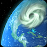 Wind Map Hurricane Tracker, 3D icon