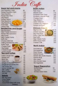 Bca Chai Wala menu 1