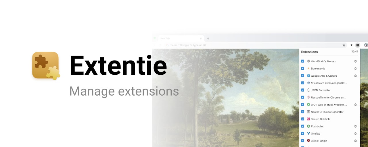 Extentie - extension manager Preview image 2