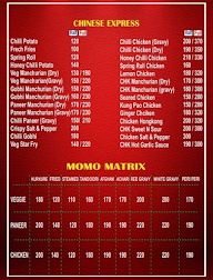 New China Town menu 1