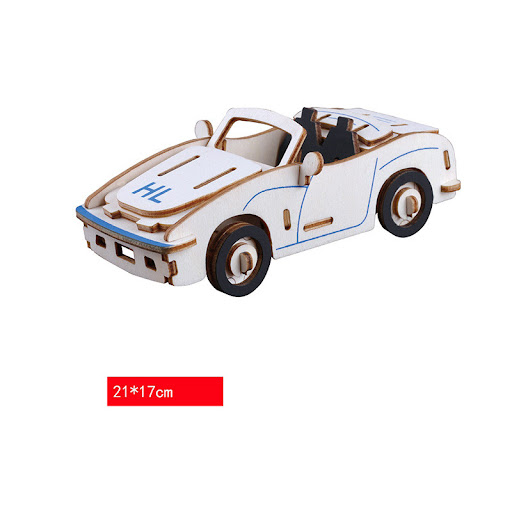 Title 7, New Wooden Three-dimensional Puzzle DIY Creativ...