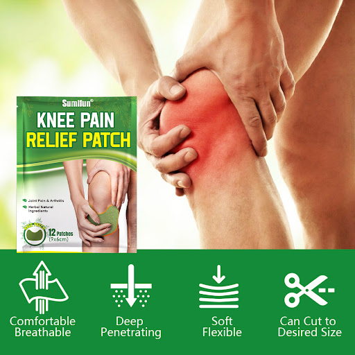 Title 8, Argy Wormwood Knee Plaster Self-heating Pain Re...