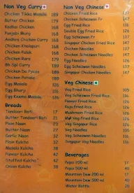 Being Hungry menu 6